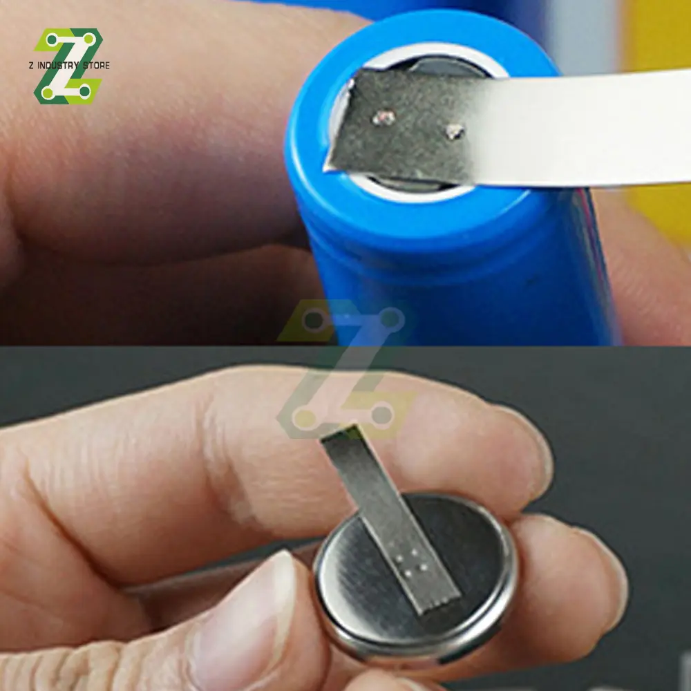 10M/Roll 18650 Li-ion Battery Nickel Sheet Plate Nickel Plated Steel Belt Strip Connector Spot Welding Machine Battery Welders