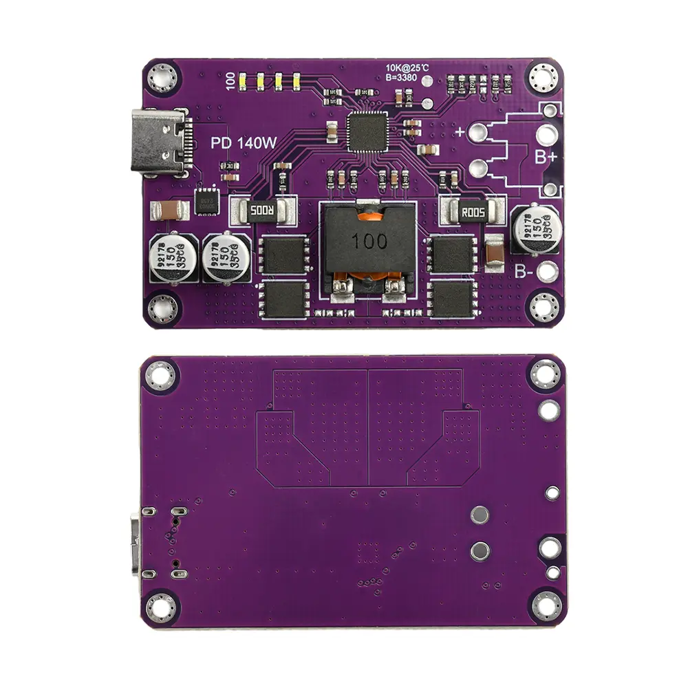 PD3.1 140W High Power Fast Charger Module 3S 4S 5S 6S Lithium Battery Pack Charger/Discharger Module Type-C Interface