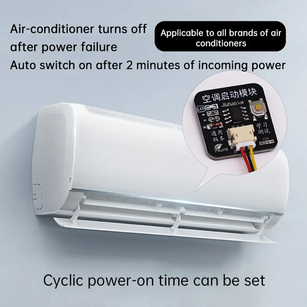 AC Light Dimmer Module DC 3-5V Universal Version Air Conditioner Power On Self Starter Power On Module