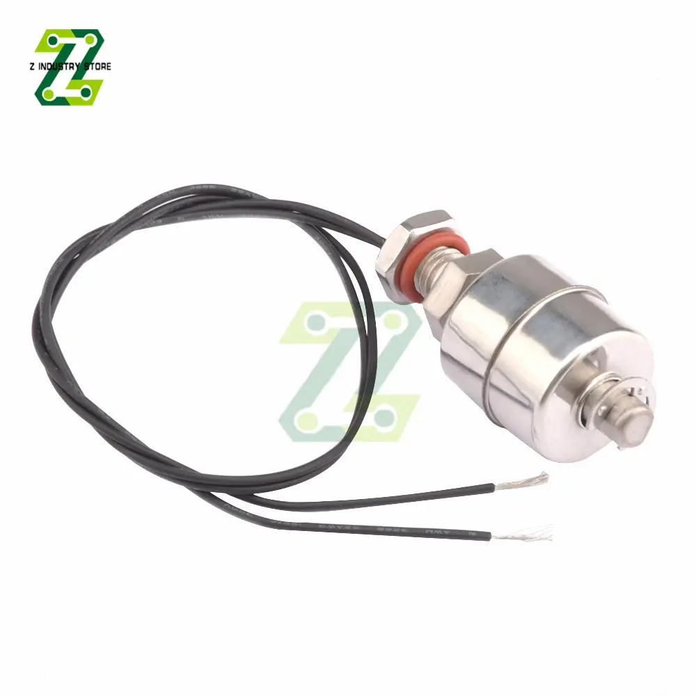 Stainless Steel Float Sensor Switch Liquid Water Level Sensor Controller Automatic Water Pump Controller 45mm 220V