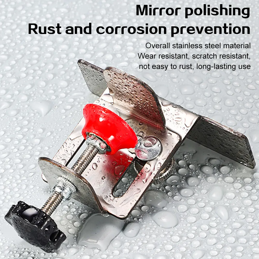 Stainless Steel Cabinet Door Mounting Jig Clamp Hidden Frame Support Woodworking Tool for Household Use