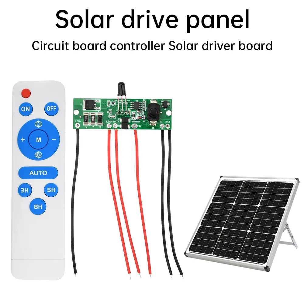 3.2V/3.7V Integrated Solar Street Light Controller Solar Powered Street Light Panel Solar Circuit Board