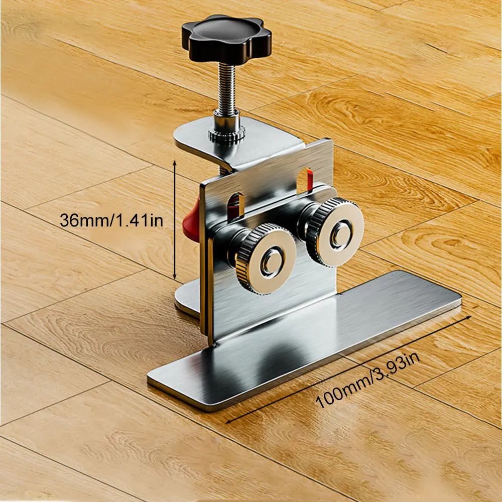 Stainless Steel Cabinet Door Mounting Jig Clamp Hidden Frame Support Woodworking Tool for Household Use