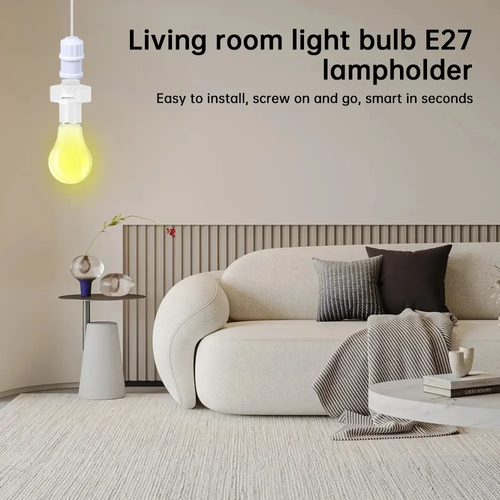 AC110-240V E27 Lamp Holder Wireless Remote Control Switch 15/30/60min Timing 50W Energy Saving Incandescent Lamp Universal