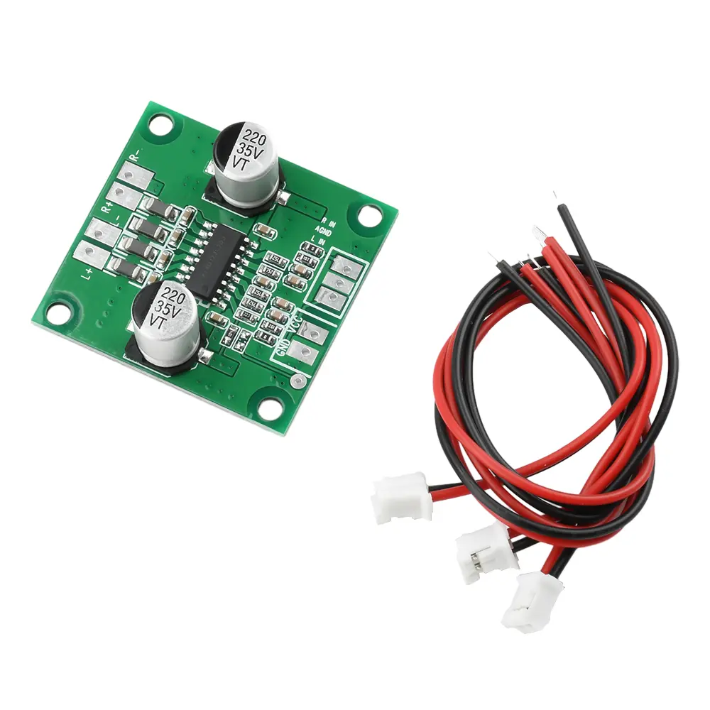 DC 7-25V Digital Power Amplifier Module 2*40W for Stereo Audio Amplifier Module 12V Power Amplifier Board