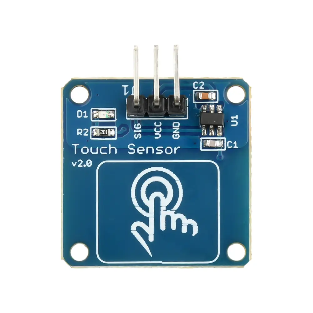 Touch Sensor Touch Switch Module TTP223B Digital Capacitive Touch Module Gold-Plated Point Action Latch Type