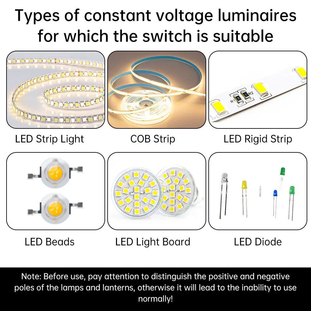 DIY Luminous Touch River Table Module LED Driver Light Strip Kit 3-24V Touch Sensor Touch Induction Cellular Metal Coil