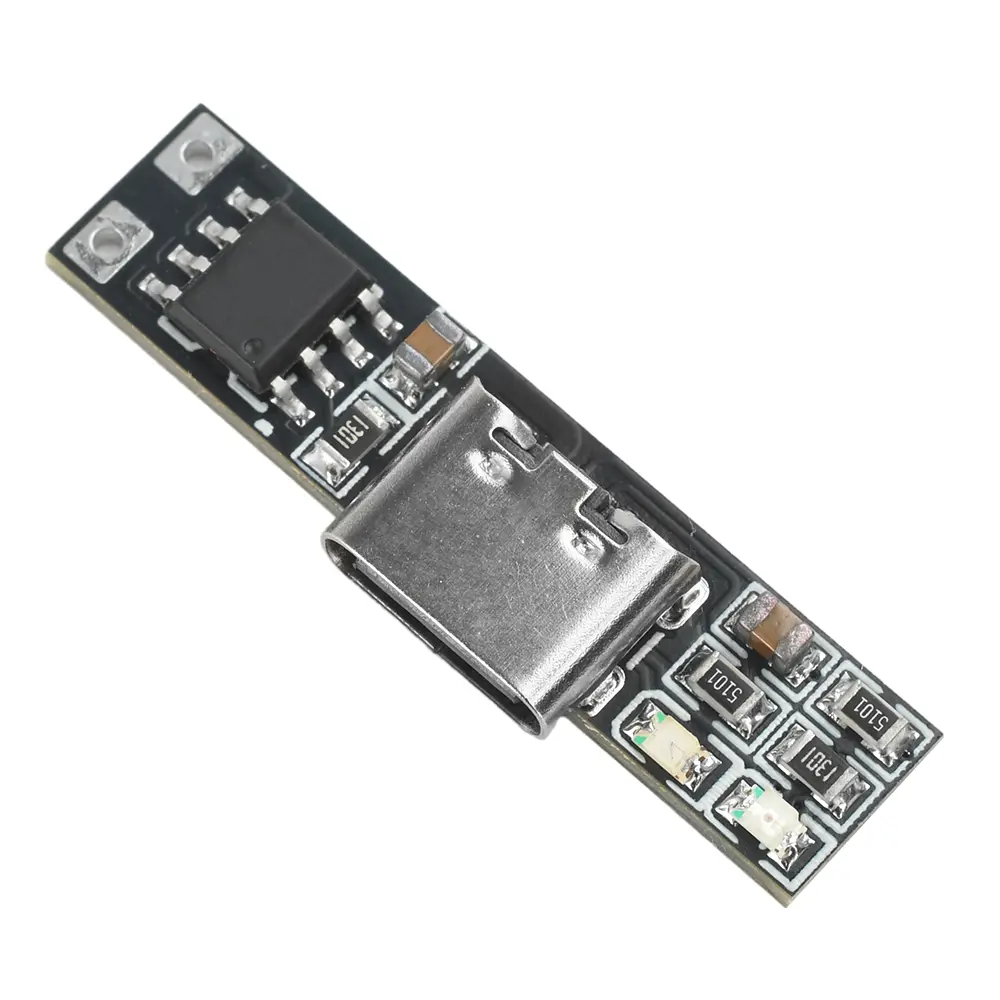 DC 3.7V Ultra-Narrow Ultra-Small Charging Module Li-ion Ternary Battery Charging Pad 1A 4.2V Charger Module Type C Interface