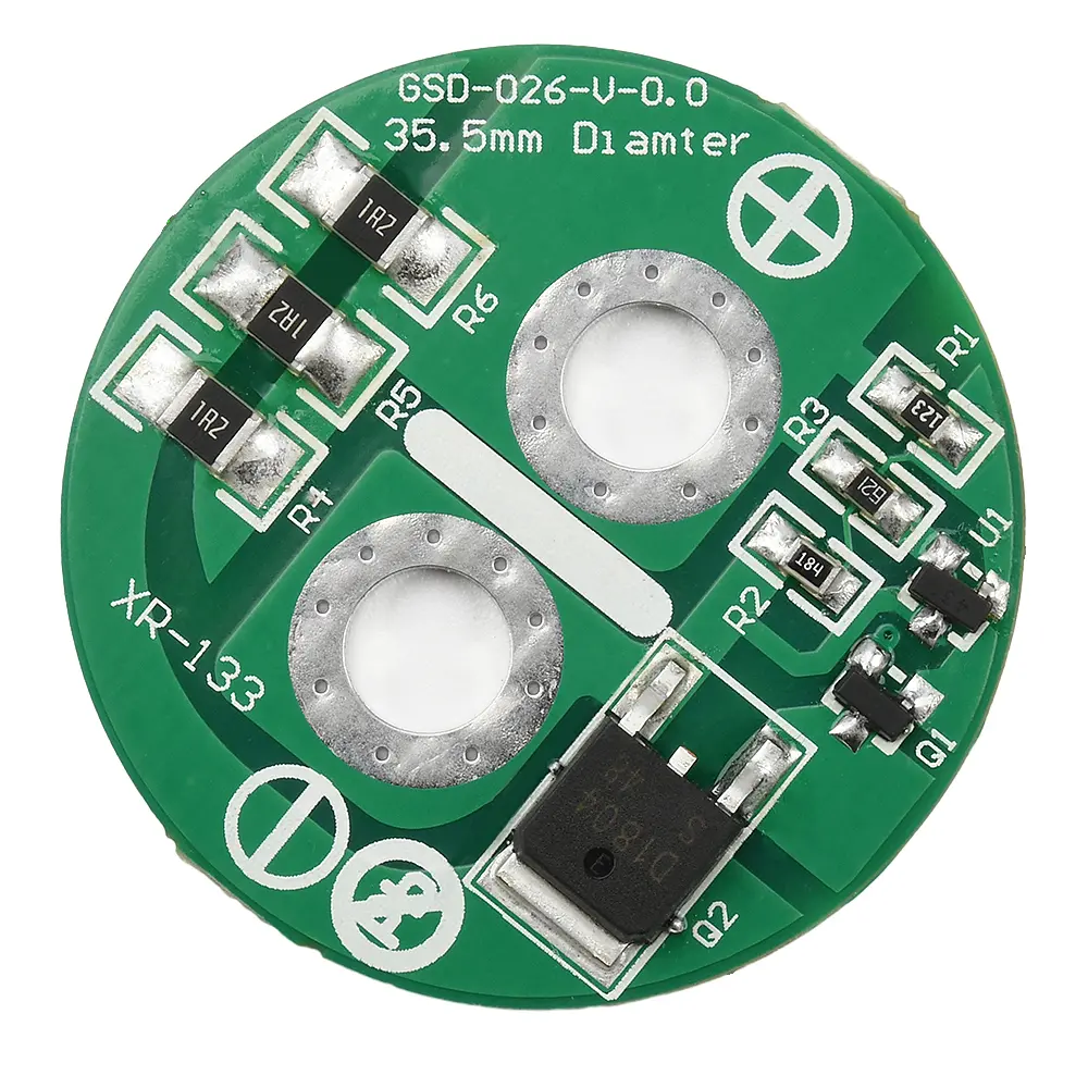Super Farad Capacitor Protection Board 2.5V Protection Board Voltage Limiting Circuit Board