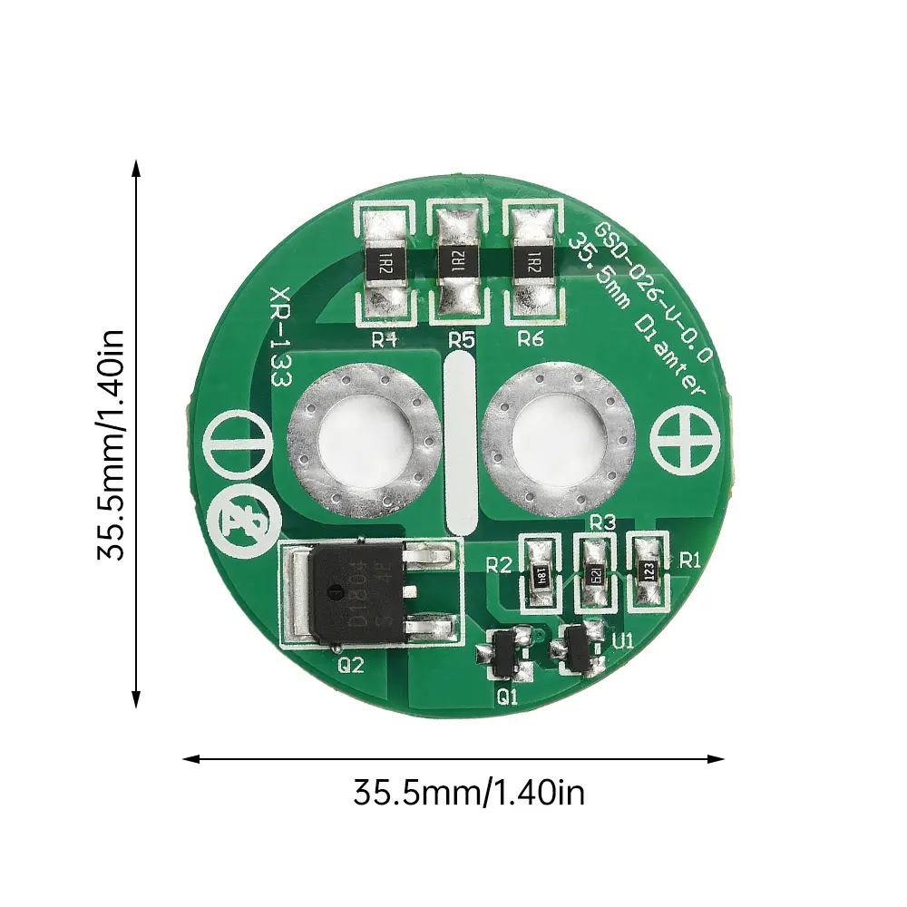 Super Farad Capacitor Protection Board 2.5V Protection Board Voltage Limiting Circuit Board