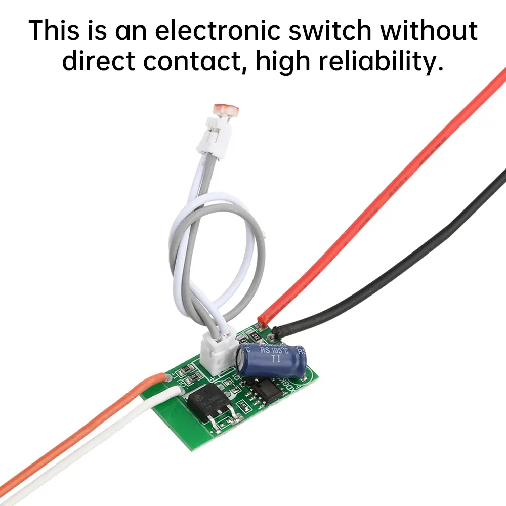 DC3~30V LED Driver Module Photoelectric Sensor Switch Auto Switch Module LED Light Controller Switching Power Supply