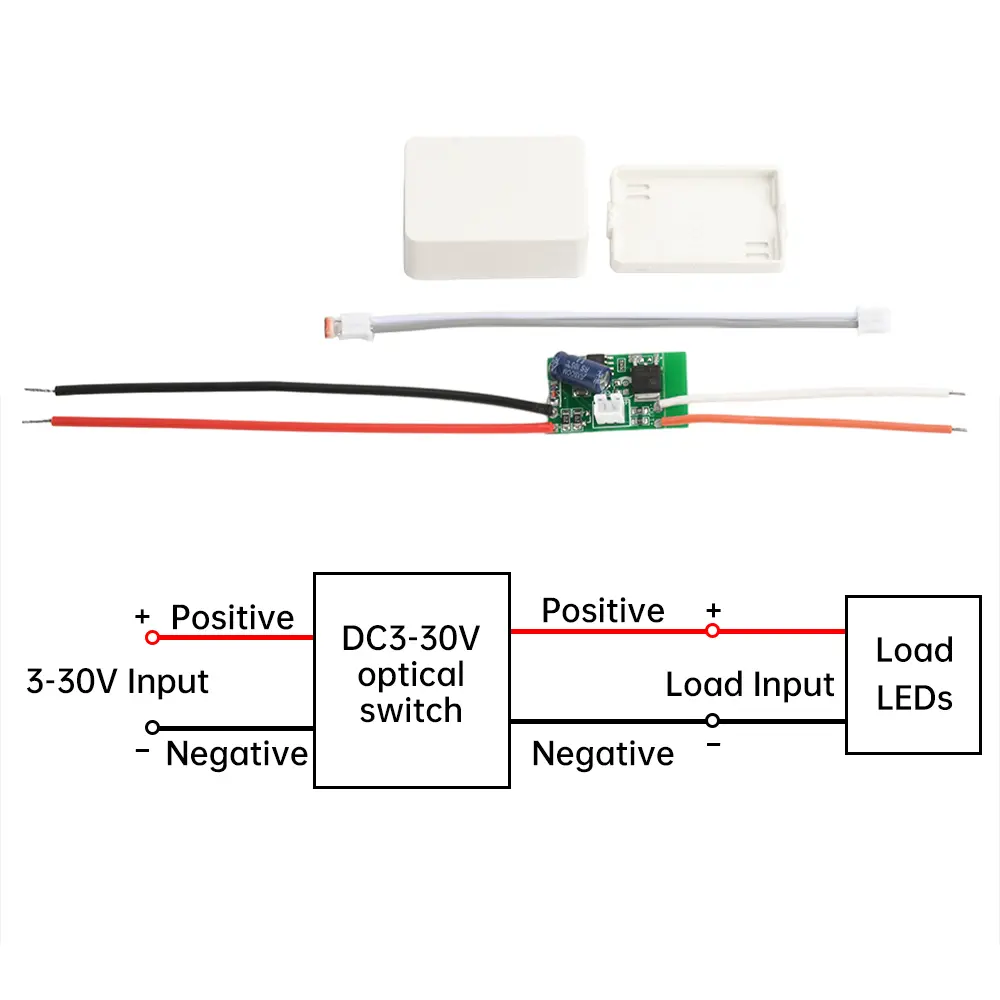 DC3~30V LED Driver Module Photoelectric Sensor Switch Auto Switch Module LED Light Controller Switching Power Supply