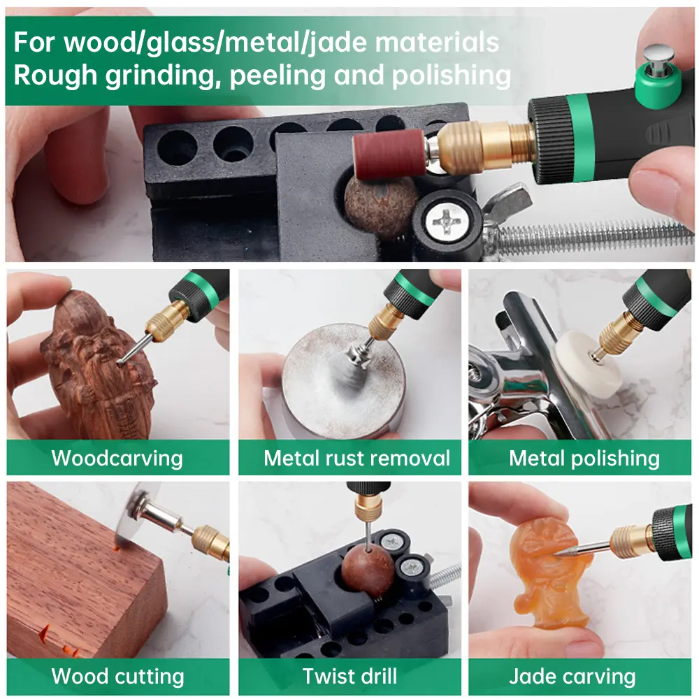 Mini Multifunctional Electric Polisher 100-240V Polishing Cutting Polishing Punching Engraving Tool 18000r/min