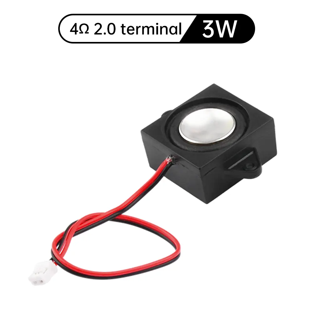 4ω/8ω 3w Full Range Bass Speaker Internal Magnetic Speaker ﻿Car Audio Home Audio Accessories 2.0 1.25 Terminal Cable