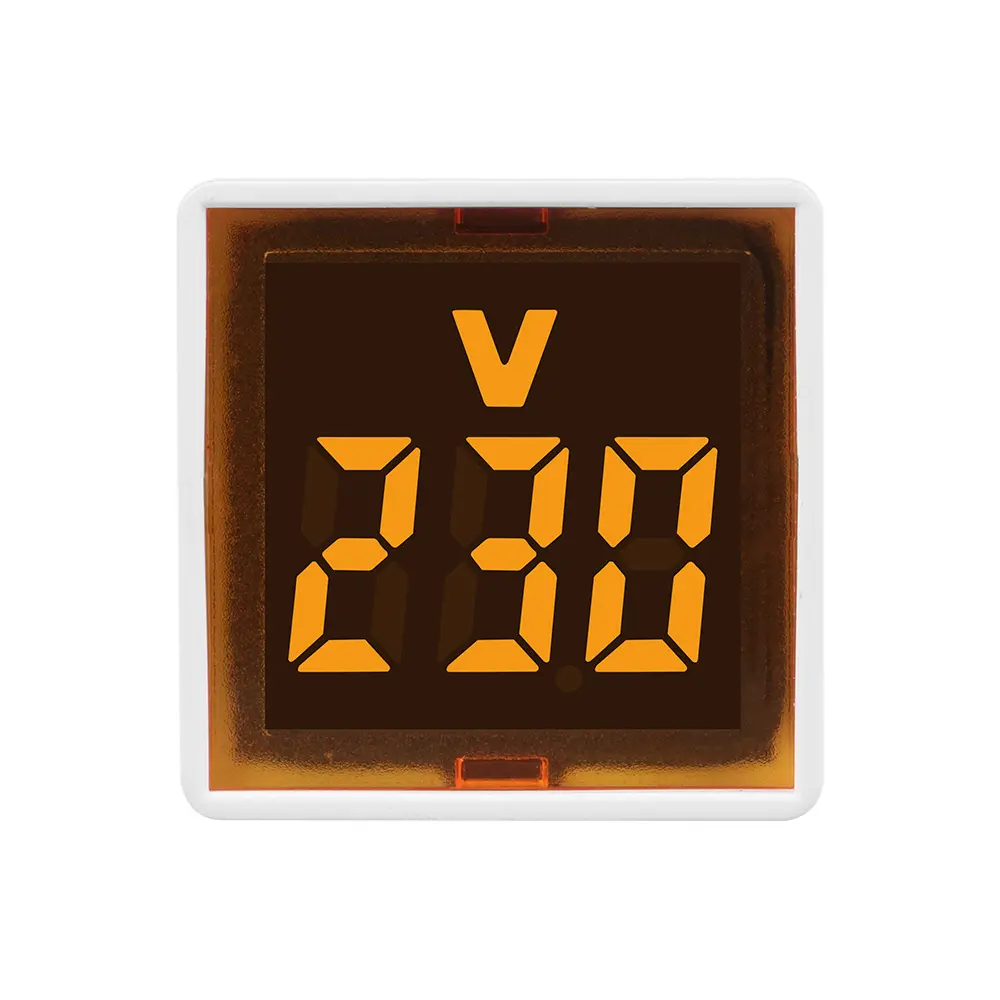 AC 220V/230V European Plug Household Digital Display Voltmeter Voltage Measurement Monitor Socket Voltage Indicator