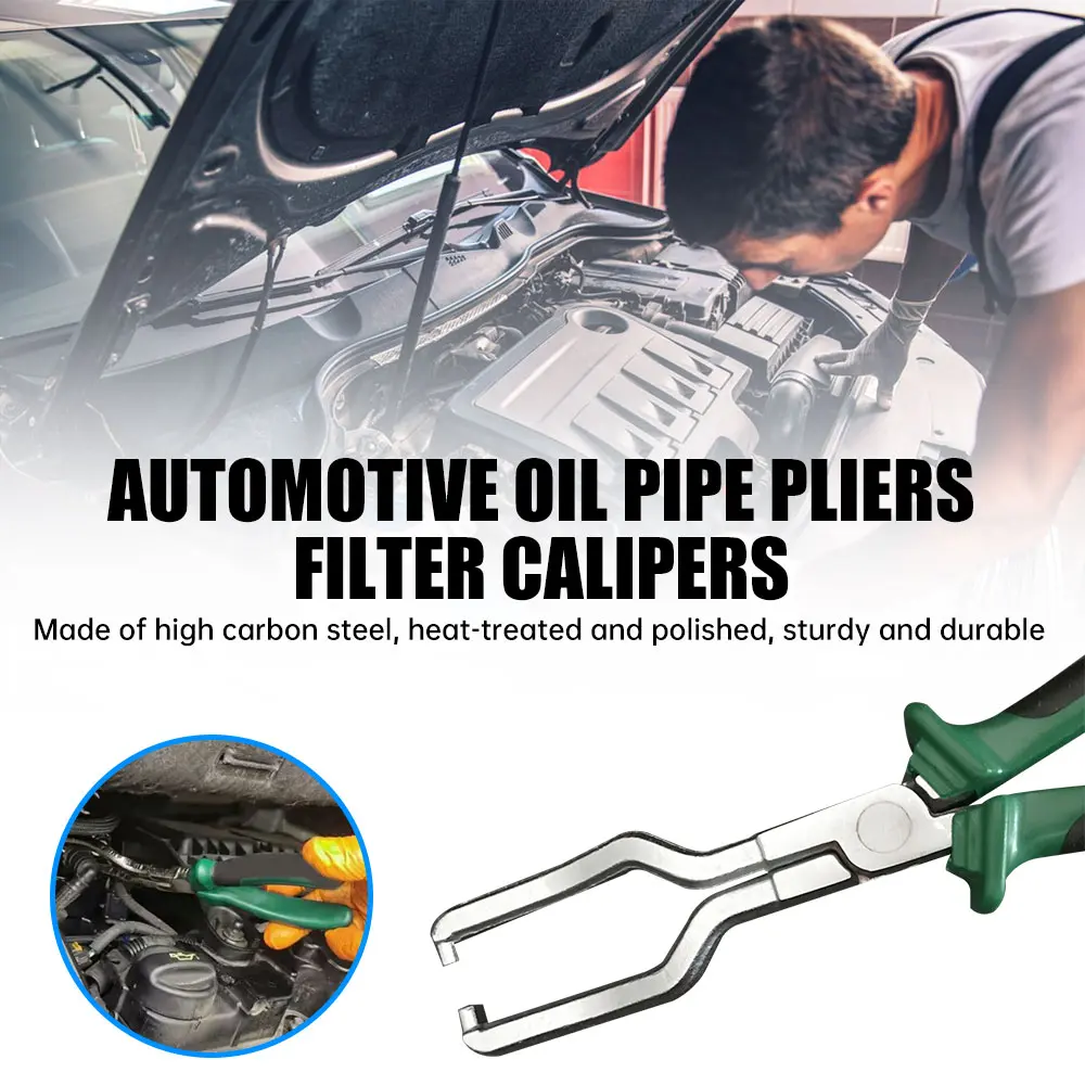 Professional Gasoline Pipe Joint Pliers Filter Caliper Oil Tubing Connector Disassembly Tools Quick Removal Pliers Clamp Repair