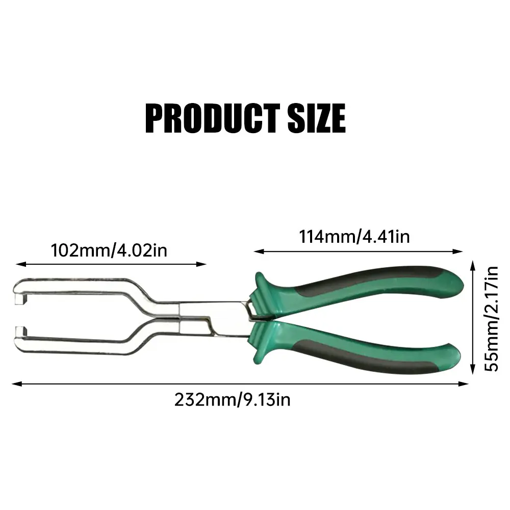 Professional Gasoline Pipe Joint Pliers Filter Caliper Oil Tubing Connector Disassembly Tools Quick Removal Pliers Clamp Repair