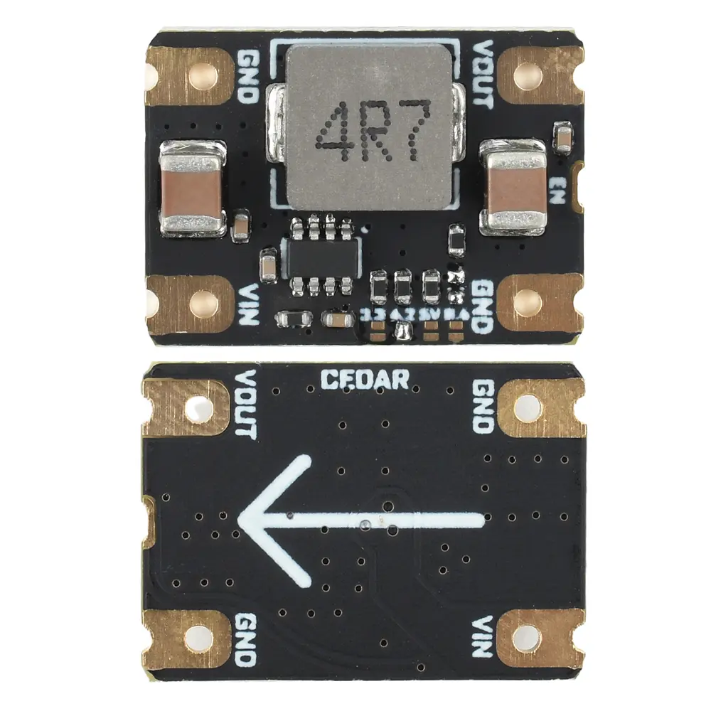 DC-DC Step-Down Power Module Input DC 6.5-16V to DC 3.3V/4.2V/5V/8.4V Fixed Output Voltage Regulator Module Full Load 4A