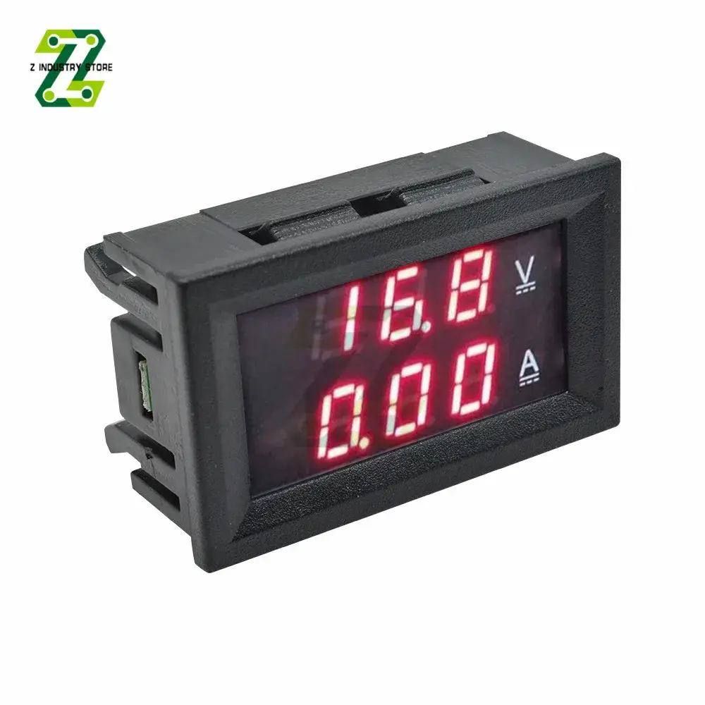 DC100V 50A Voltmeter Ammeter 0.1V / 0.01A High Precision Voltage Current Monitor LED Digital Display Power Meter