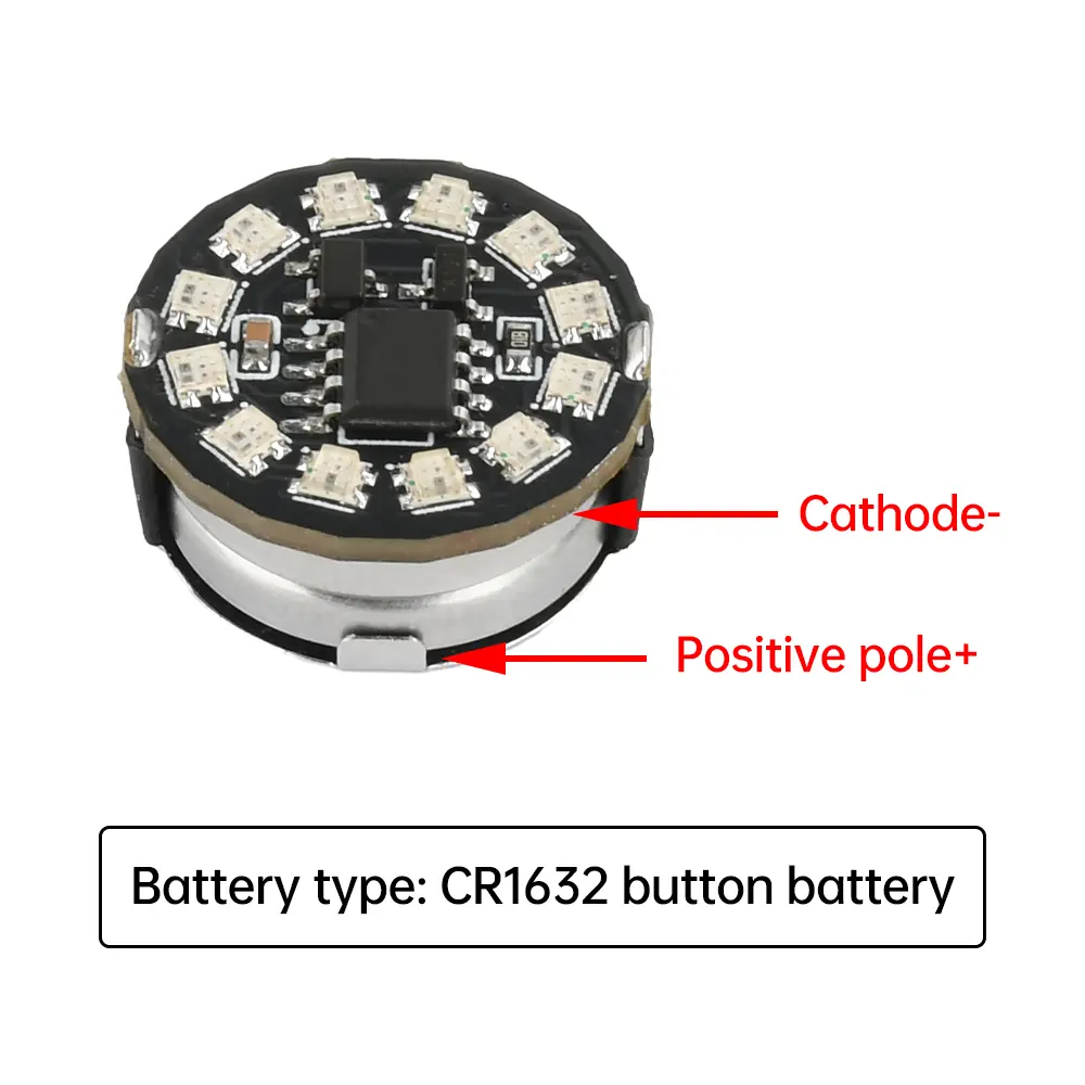 Mini Magnetic Control Wireless LED Light Colorful Breathe/gradient/rotate/flowing Lights LED Module with Magnet