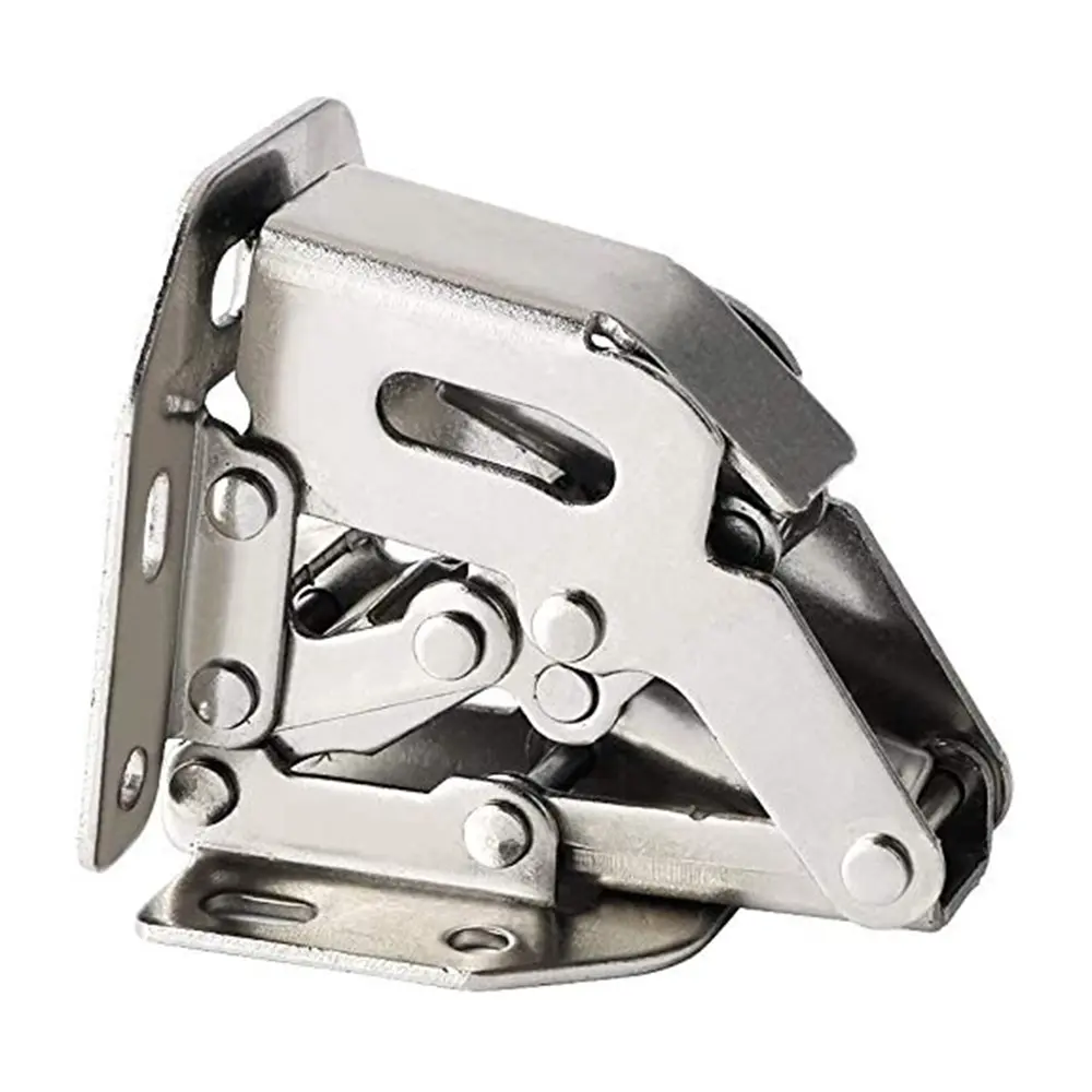 Cabinet Hinge 90 Degree No-Drilling Hole Cupboard Door Hydraulic Hinges Soft Close With Screws Furniture Hardware