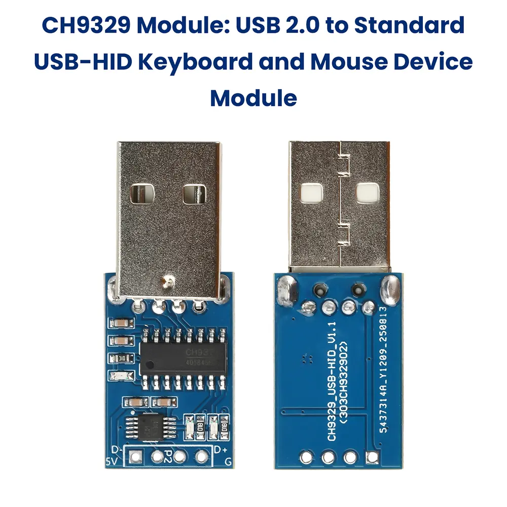 CH9329 module USB2.0 to standard USB-HID keyboard and mouse device module