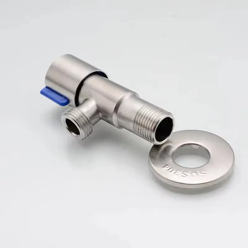 Triangle Valve Toilet Water Stop Valve Water Heater Valve Stainless Steel For Bathrooms Kitchens Balconies Toilet Accessories