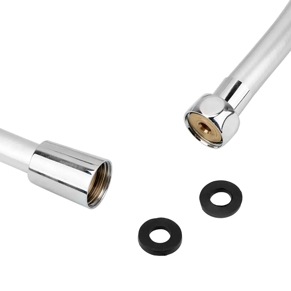 PVC Handheld Shower Head Hose Universal Flexible Anti Winding Explosion-proof Water Tube Bathroom Faucet Hose Extension Pipe