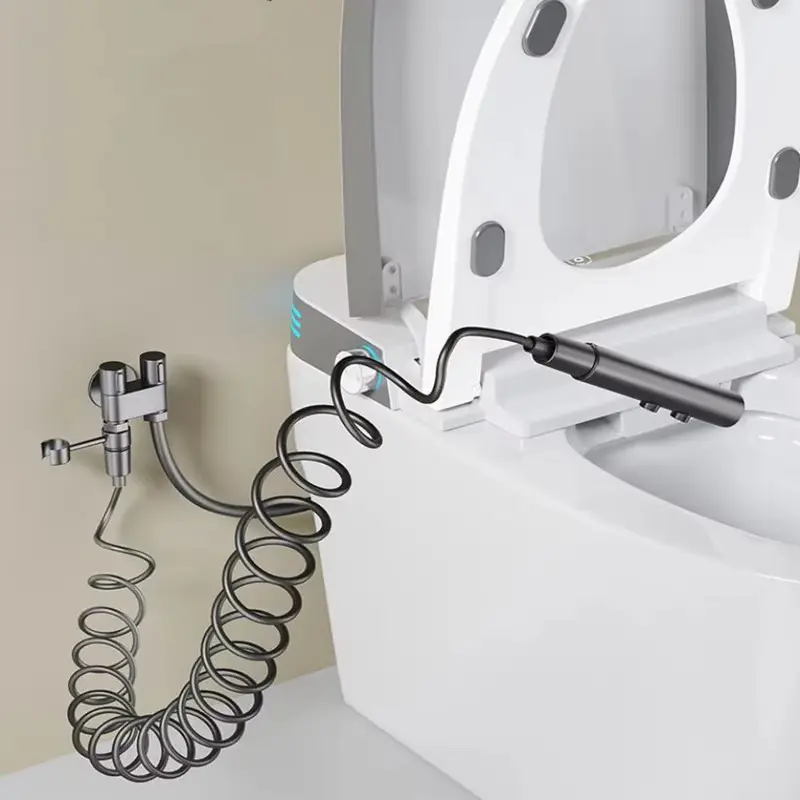 Handheld Bidet Faucet Sprayer, Stainless Steel Bathroom Bidet Spray Set, Handheld Sprayer Shower Head Self Cleaning