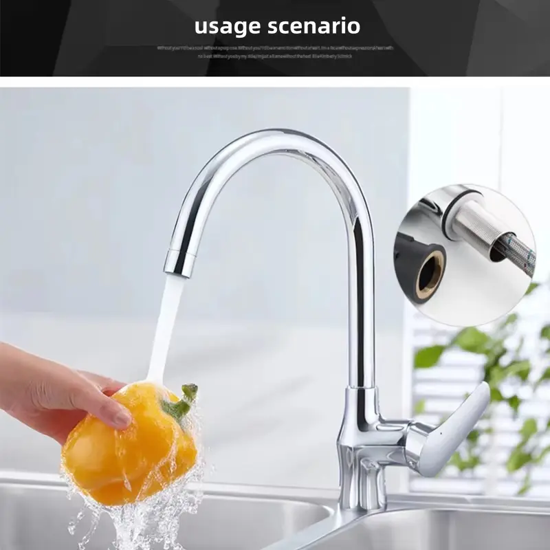 Bathroom Hose Stainless Steel Flexible Water Pipe Kitchen 2 Pieces/Set Hot and Cold Water Tap Water Supply Pipe Hose G 1/2 G 3/8