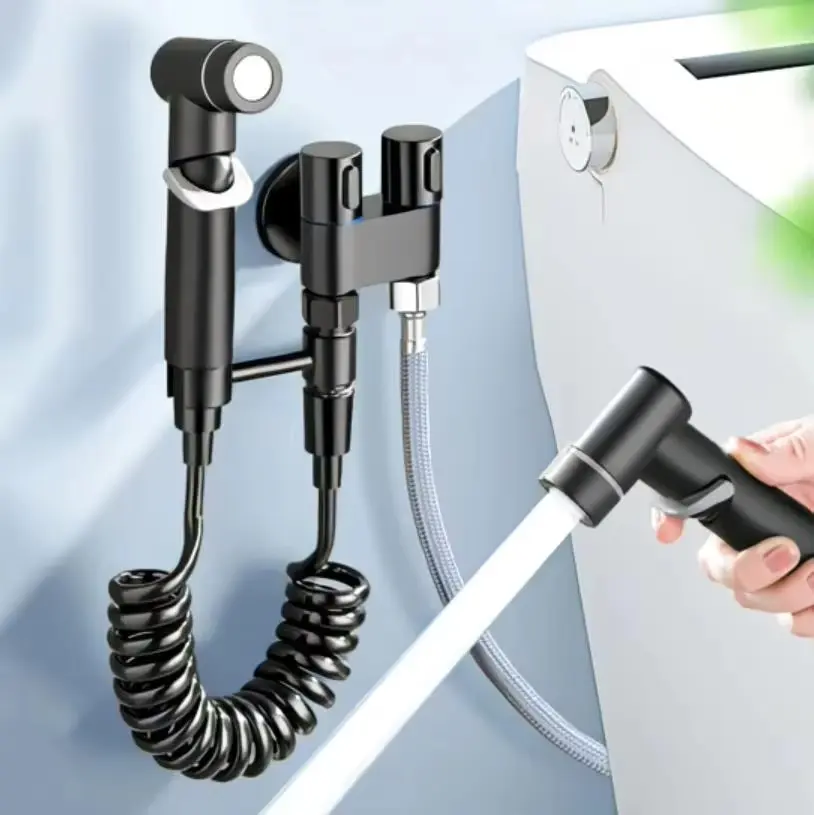 Toilet cleaning bidé, toilet spray game, cold water, portable driver, toilet accessories, hand bath washing, anal shower
