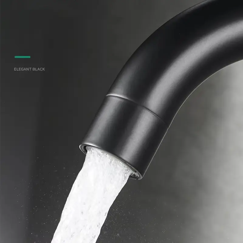 Bathroom Basin Faucet 304 Stainless Steel Hot Cold Wash Mixer Crane Tap 360 Rotation Sink Faucets Single Lever Tap For Bathroom