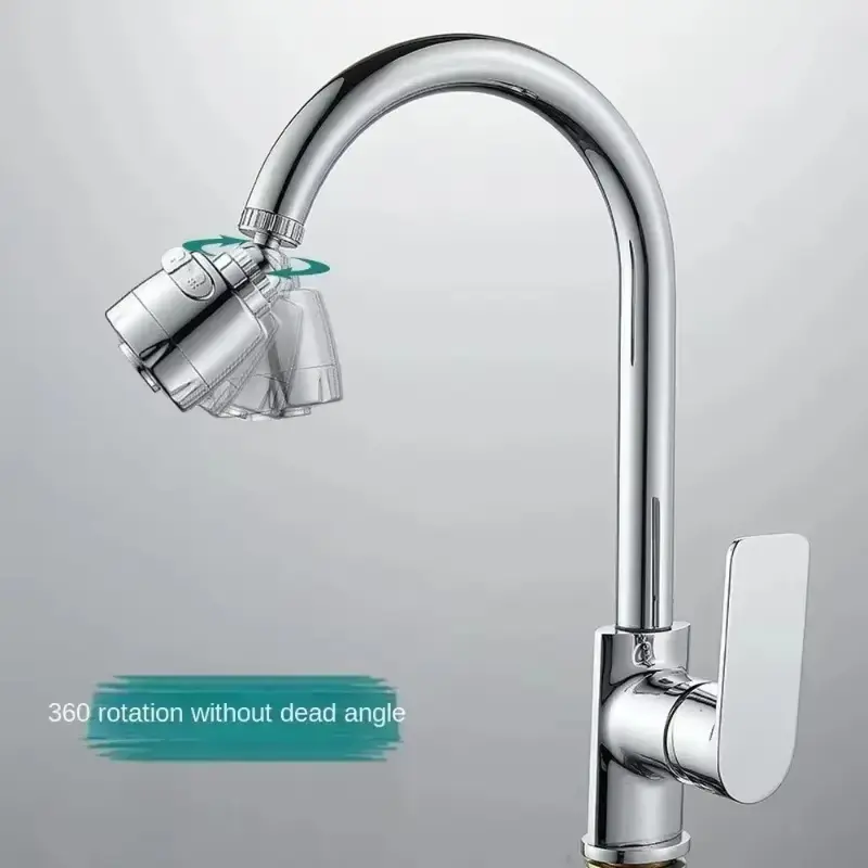 Grifo de cocina, ducha, agua con rociador fuerte: elimina eficazmente la suciedad para crear una cocina limpia