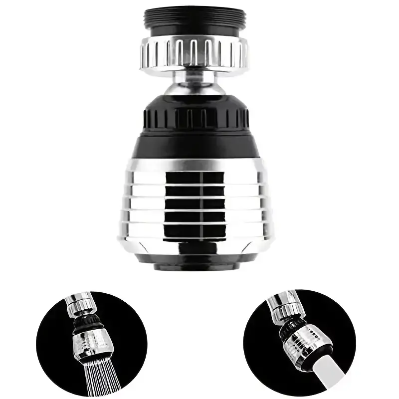 1PC Faucet Splash Guard Faucet Extender Household Water Outlet Bubbler Basin Faucet Water Saver Universal Rotation Flushing