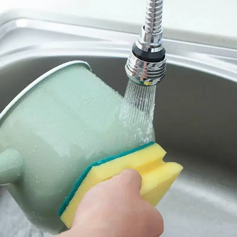 360° Adjustment Kitchen Faucet Extender Dual Mode Water Saving Regulator Extender Filter Sprayer Bathroom Kitchen Gadgets