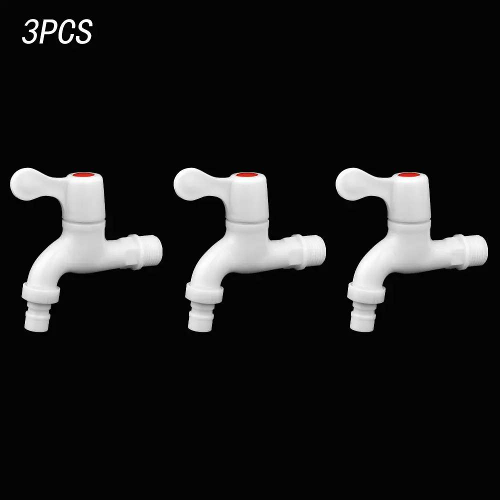 Brand New Tank Adapter Accesories Faucet Adapter G1/2 Plastic Replacements Threaded Connector For Garden Hoses