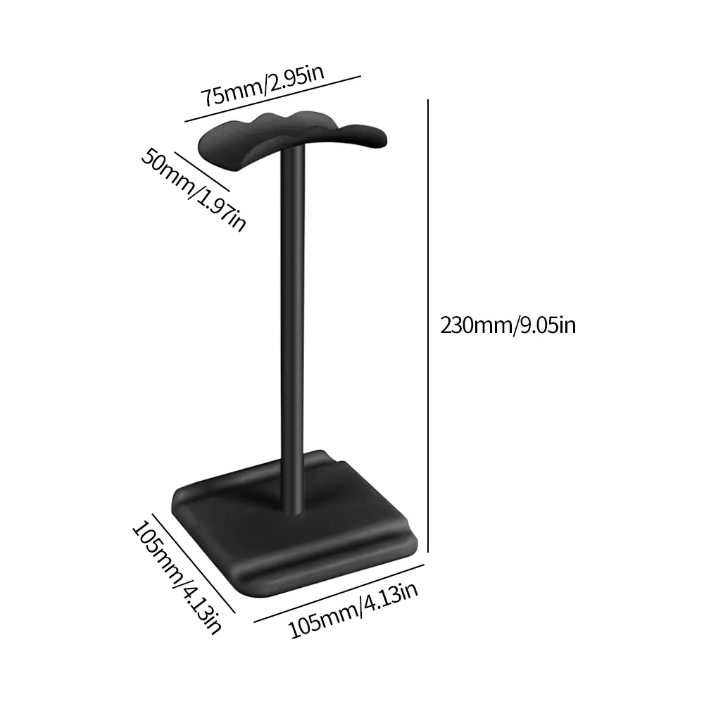 New Headphones Stand Rack Non-Slip Headset Holder for AirPods Max/Beats/Bose/Sennheiser/Audio-Technica/Sony Earphone Accessories