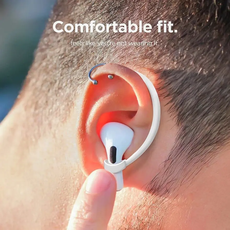 Bluetooth Earphone Silicone Earhook For Airpods Pro 1 2 Sports Anti-lost Headset Ear Hook Replacement Headphone Accessories