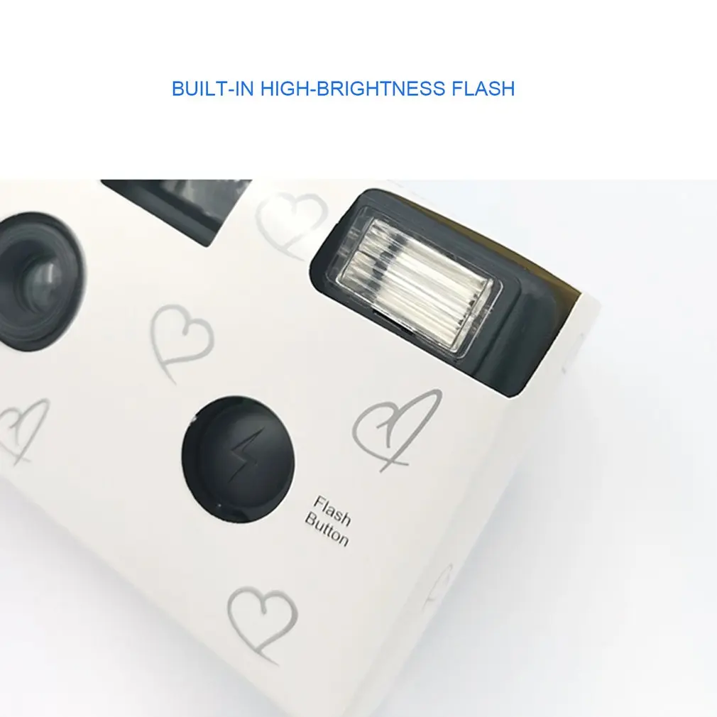 1/3/5/6 PCS Retro 27 Photos 35mm Disposable Film Camera Manual Fool Optical Camera Children's Gift Single Use Camera Film Sets ﻿