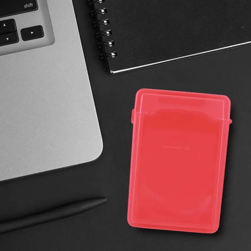 3.5 inch Dust Proof Plastic Storage Box IDE SATA HDD Hard Drive Disk Multi Color Storage Case External Hard Drive Disk Protector