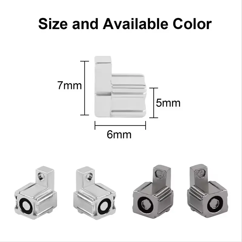 Metal Lock Buckles Latches for Switch/Switch OLED Joycon NS Repair Latches Accessory Replacement Tool Kit