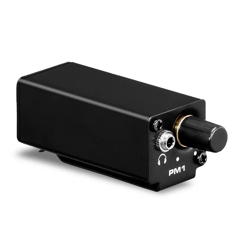 A32T-In Ear Monitor Amplifier With XLR Input Volume Adjustment Portable Stereo Headphone Amp Plug Play