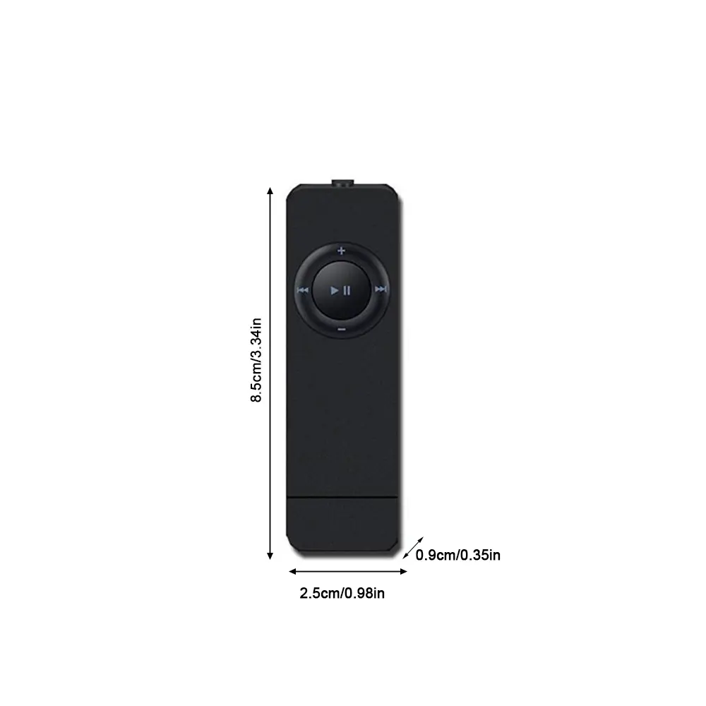 Portable Mini Mp3 Player Usb In-Line Card U Disk Music Player Usb 2.0 Lossless Sound Music Media Players for Running Walking