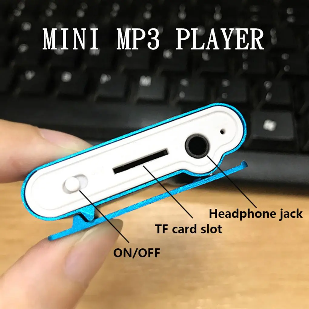 Mini MP3 Player Portable Music 3 5mm Interface Players