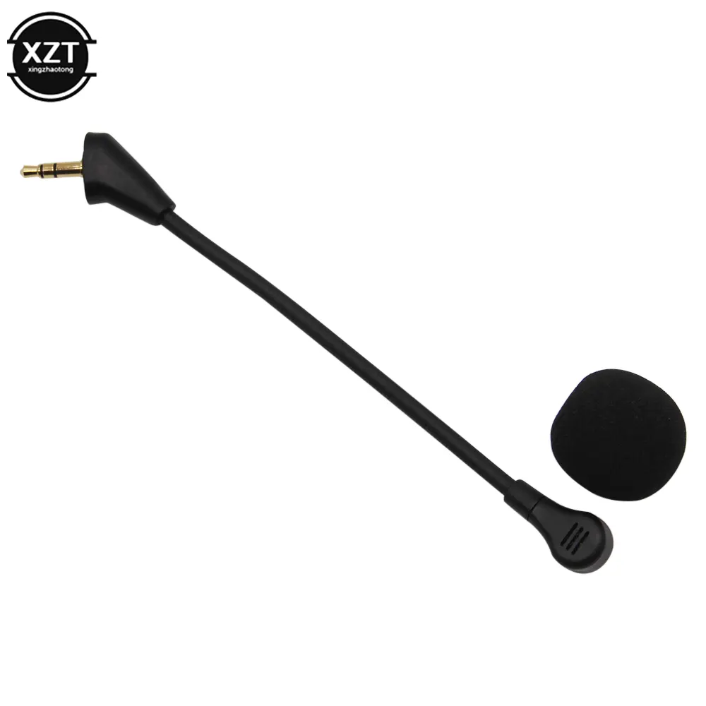 3.5mm Headsets Microphone Replacement for Kingston HyperX Cloud Alpha 2 II X Core Pro Silver Cloudx Gaming Headsets Headphones