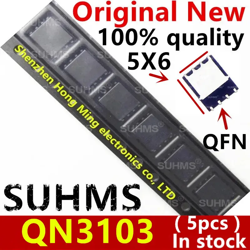 (5piece) 100% New QN3103M6N QN3103 QFN-8 Chipset