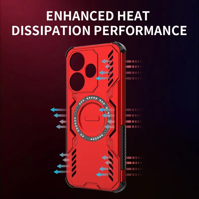 For Redmi Note 13 Pro 4G case For Case for Redmi Note 13 4G Note 14S dissipation Holder Protective Cover For Redmi 13 4G Note14s