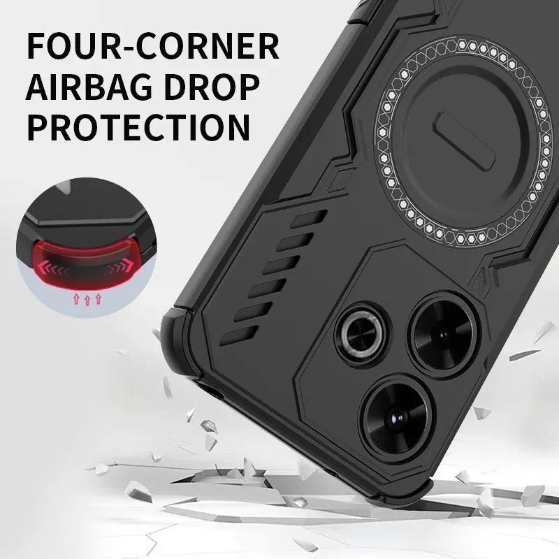 For Redmi Note 13 Pro 4G case For Case for Redmi Note 13 4G Note 14S dissipation Holder Protective Cover For Redmi 13 4G Note14s