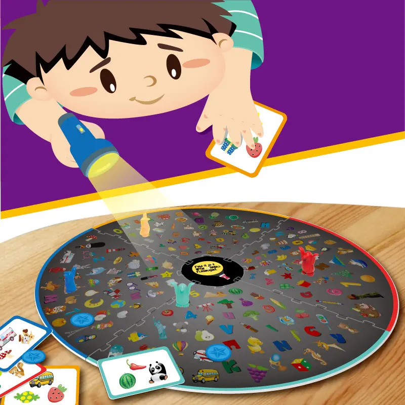Children's Intelligence Find It Out Small Flashlights Find Tabletop Games Parent-Child Interactive Training Games Toys