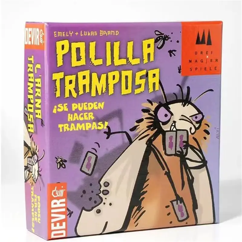 Polilla Tramposa Board Games For Family Party Games Cheating Moth Spanish Card Game For Adults Children Juegos De Mesa Español